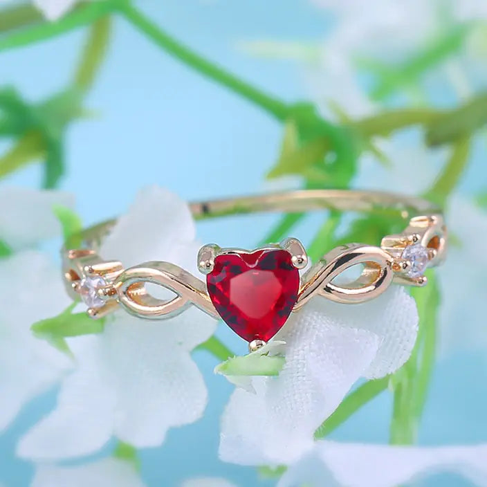 Eternal Embrace Heart Ring